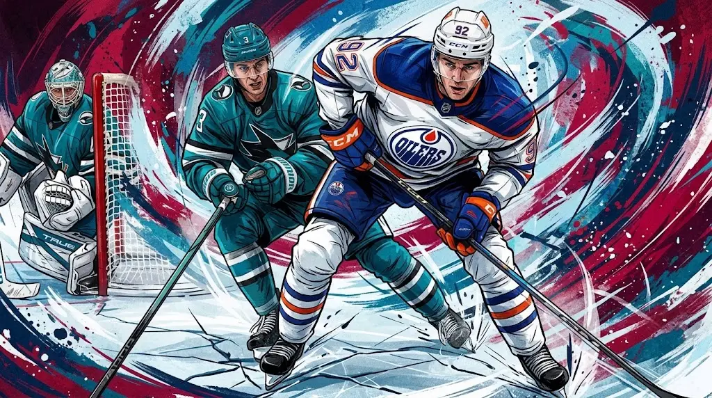 Прогноз на матч НХЛ Эдмонтон - Сан-Хосе
