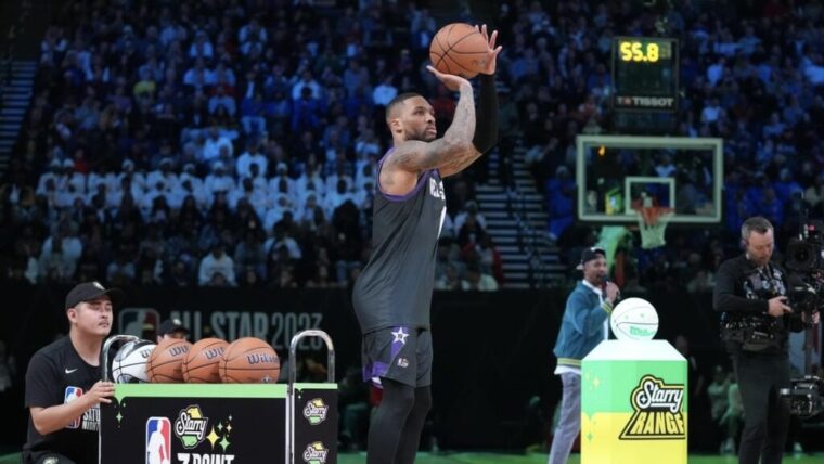 Дэмиан Лиллард возглавил список участников конкурса трехочковых