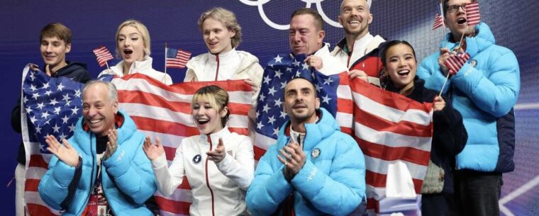 Малинин принес сборной США золото командного турнира по фигурному катанию на Олимпиаде-2026