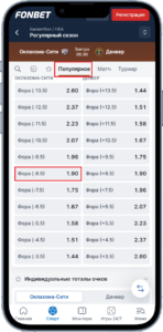 Ставки на матч НБА Оклахома - Денвер