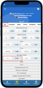 Ставка на матч Торпедо - Динамо Минск