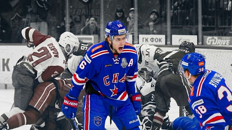 Прогноз на матч КХЛ СКА - Локомотив