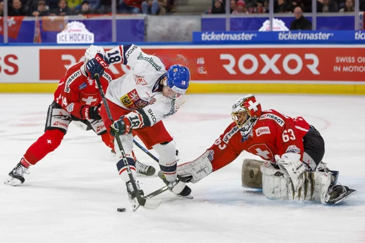 Где смотреть матч Швейцария —Чехия Олимпиады 15 февраля и во сколько начало трансляции