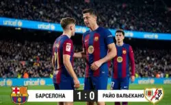 Барселона – Райо Вальекано: результат матча 22 марта...