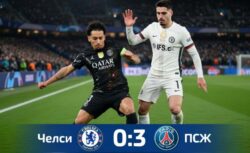 Челси – ПСЖ: результат матча 17 марта 2026, счет 0:3,...