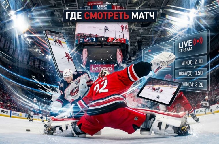 Коламбус — Каролина: где смотреть матч и во сколько начало