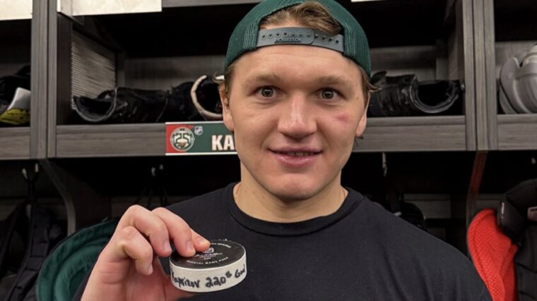 Кирилл Капризов — лучший снайпер в истории «Миннесоты»