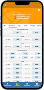 Ставки на матч НБА Сан-Антонио - Детройт