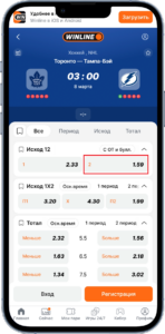 Ставки на матч НХЛ Торонто - Тамба-Бэй