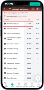 Ставки на Гран-При Австралии Формулы-1 