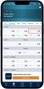 Ставки на матч КХЛ Салават Юлаев - Металлург