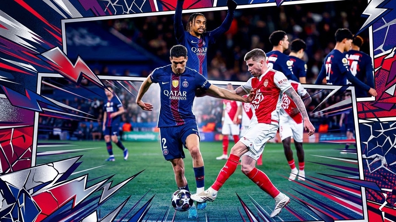 Прогноз на матч Лиги 1 ПСЖ - Монако