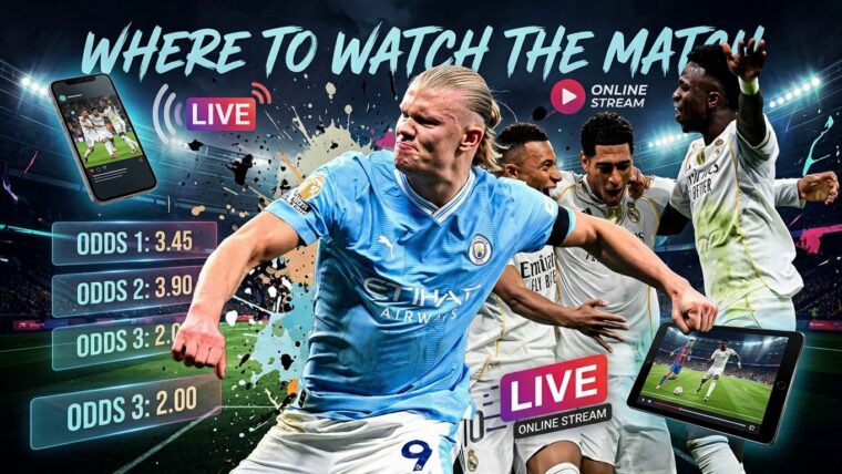 Во сколько матч Реал Мадрид — Манчестер Сити и где его посмотреть