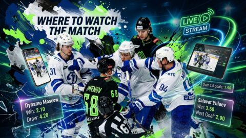 Во сколько матч Салават Юлаев — Динамо М и где его...