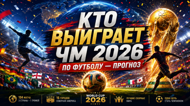 Кто выиграет ЧМ 2026 по футболу — прогноз на чемпиона мира