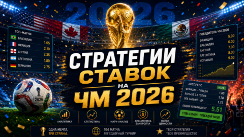 Стратегии ставок на ЧМ 2026 по футболу — рабочие...