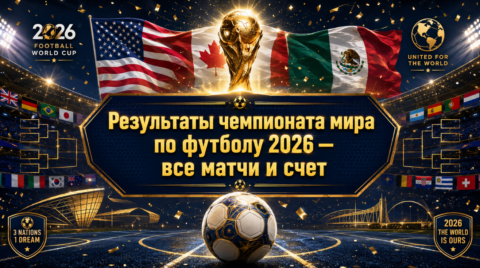 Результаты чемпионата мира по футболу 2026 — все матчи...