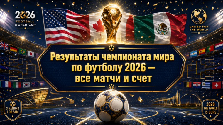 Результаты чемпионата мира по футболу 2026 — все матчи и счет