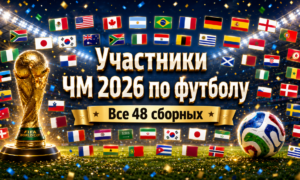 Участники ЧМ 2026 по футболу — все 48 сборных, группы и дебютанты