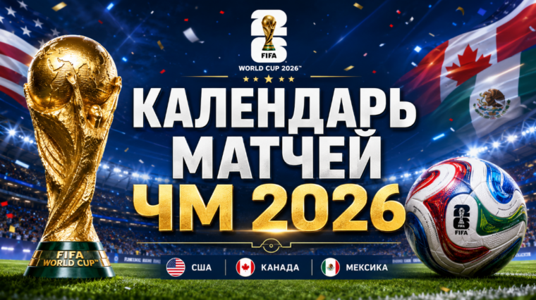 Расписание матчей ЧМ 2026 по футболу — полный календарь по московскому времени