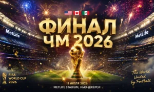 Финал ЧМ 2026 по футболу — дата, время, стадион и где смотреть