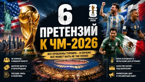 Шесть претензий к ЧМ-2026 — и шесть контраргументов