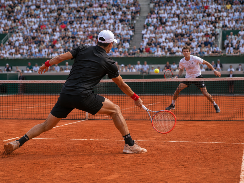 Теннис. Большой Шлем. Roland Garros. Мужчины Арнальди Маттео - Коболли Флавио