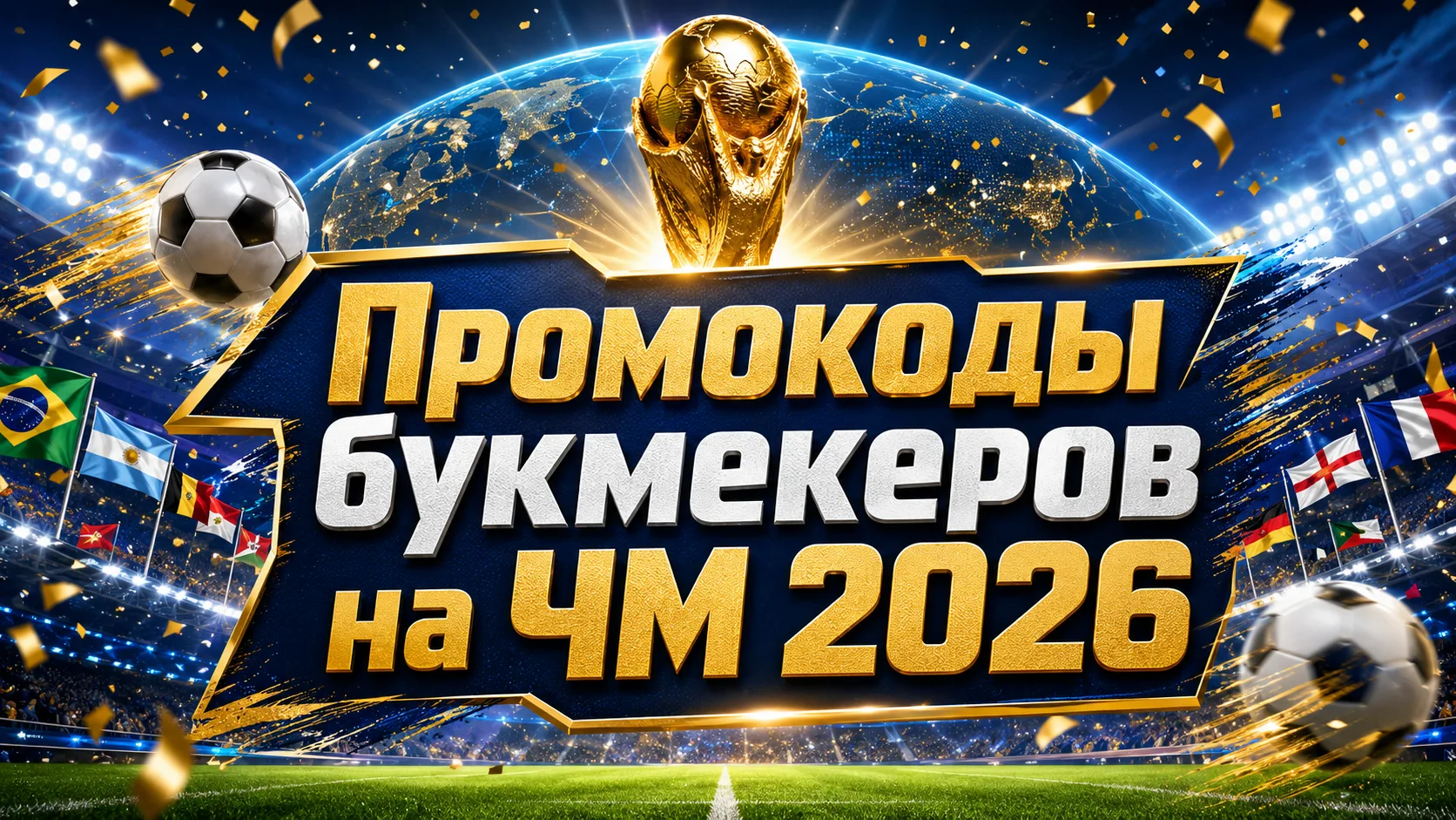 Промокоды букмекеров на чемпионат мира 2026