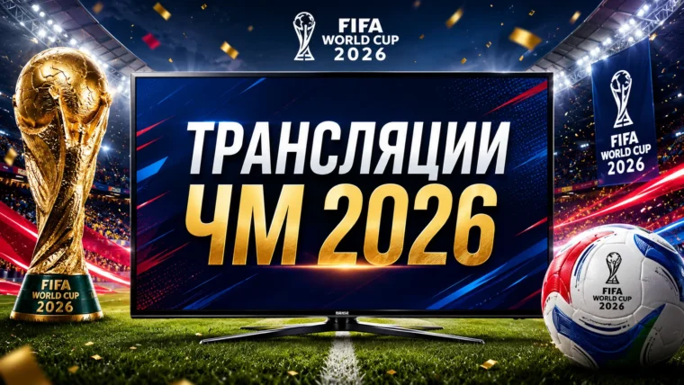 Трансляция чемпионата мира по футболу 2026 — где смотреть ЧМ онлайн и по ТВ