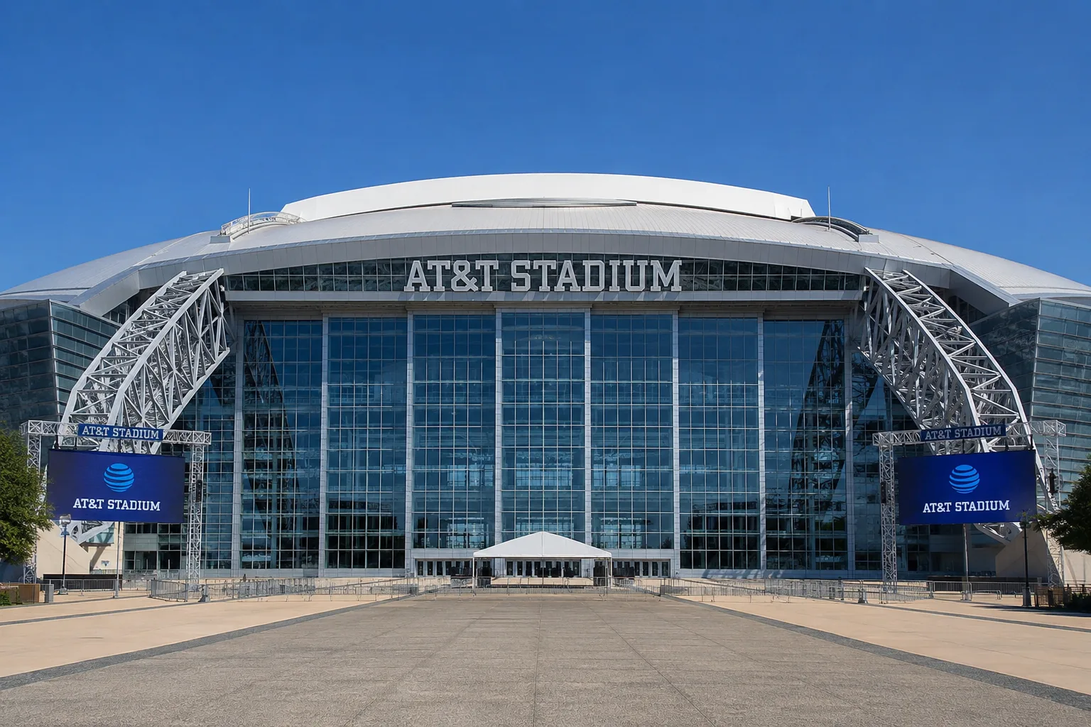 AT&T Stadium - на стадионе в Далласе состоится полуфинал ЧМ 2026 по футболу 14 июля, в 22.00 по Москве