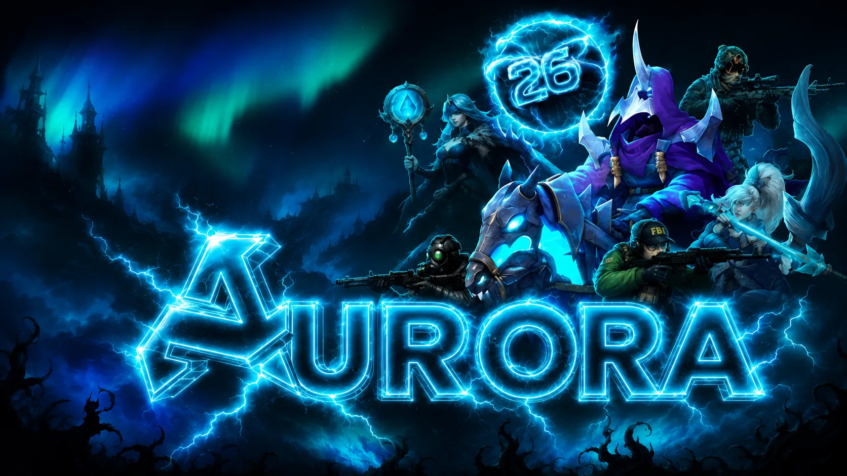 Акция 1xBet «Aura» — условия получения фрибета за ставки на Aurora Gaming