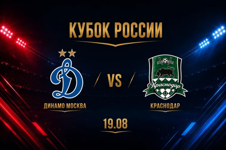 Динамо — Краснодар: время начала и где смотреть матч