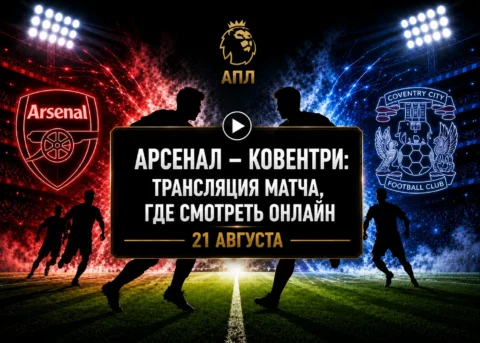 Арсенал — Ковентри: во сколько матч и где смотреть...