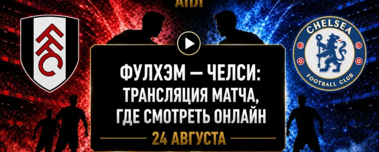 Во сколько матч Фулхэм — Челси и где смотреть трансляцию