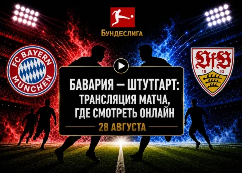 Во сколько матч Бавария — Штутгарт и где смотреть...