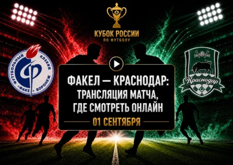 Факел — Краснодар: во сколько матч и где смотреть...