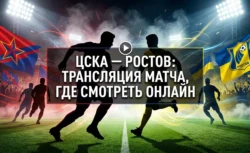 ЦСКА — Ростов: трансляция матча, где смотреть онлайн
