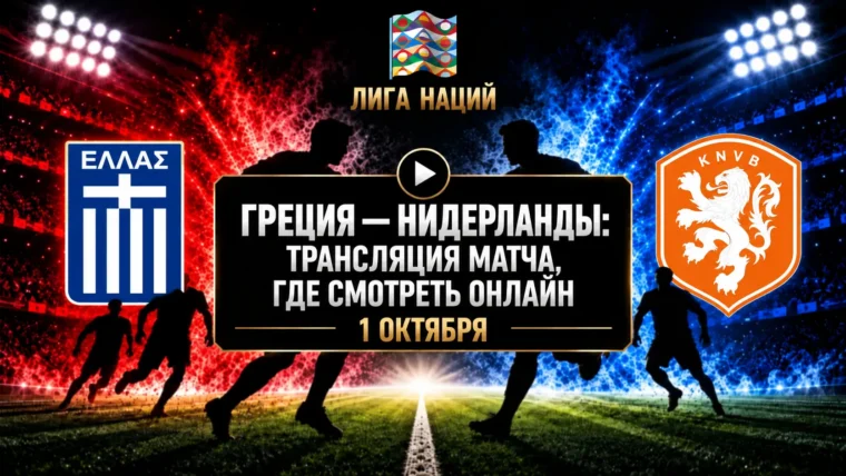 Греция — Нидерланды: где смотреть матч и во сколько начало