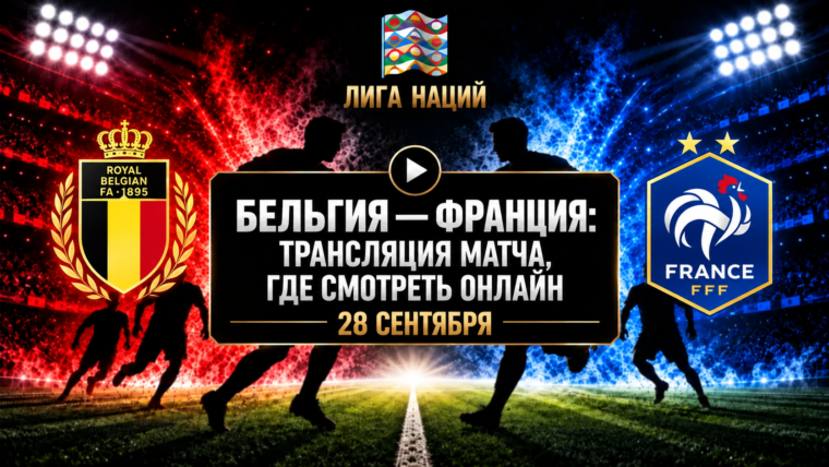 Бельгия — Франция: где смотреть матч и во сколько начало