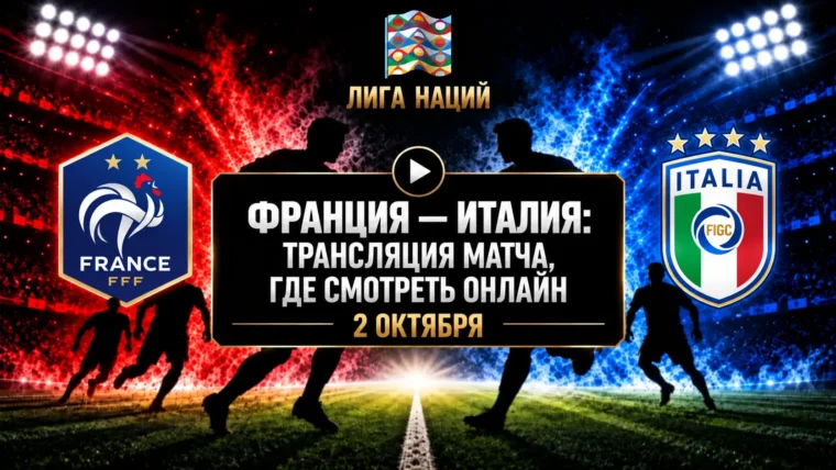 Франция — Италия: где смотреть матч и во сколько начало