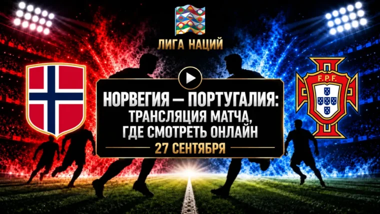 Норвегия — Португалия: где смотреть матч и во сколько начало