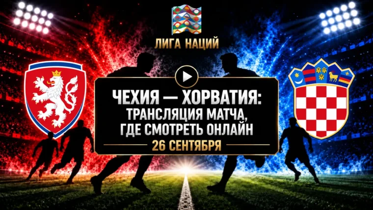 Чехия — Хорватия: где смотреть матч и во сколько начало
