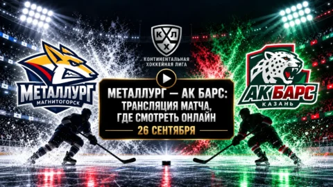Металлург — Ак Барс: где смотреть матч и во сколько...