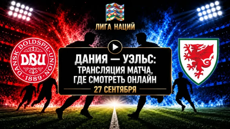 Дания — Уэльс: где смотреть матч и во сколько начало