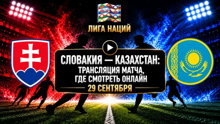 Словакия — Казахстан: где смотреть матч и во сколько начало