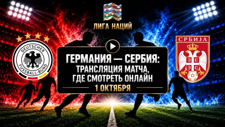 Германия — Сербия: где смотреть матч и во сколько начало