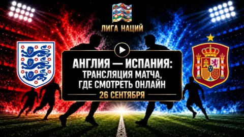 Англия — Испания: где смотреть матч и во сколько начало