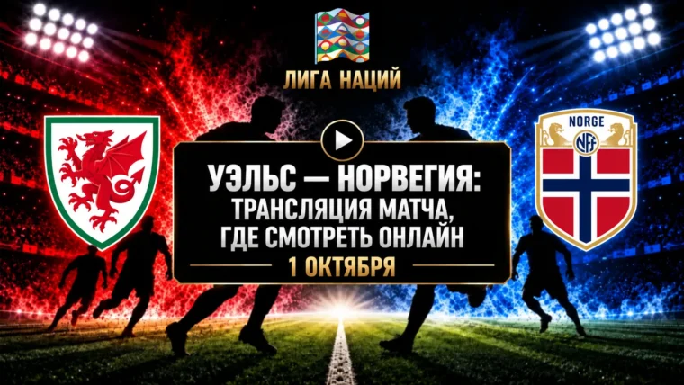Уэльс — Норвегия: где смотреть матч и во сколько начало