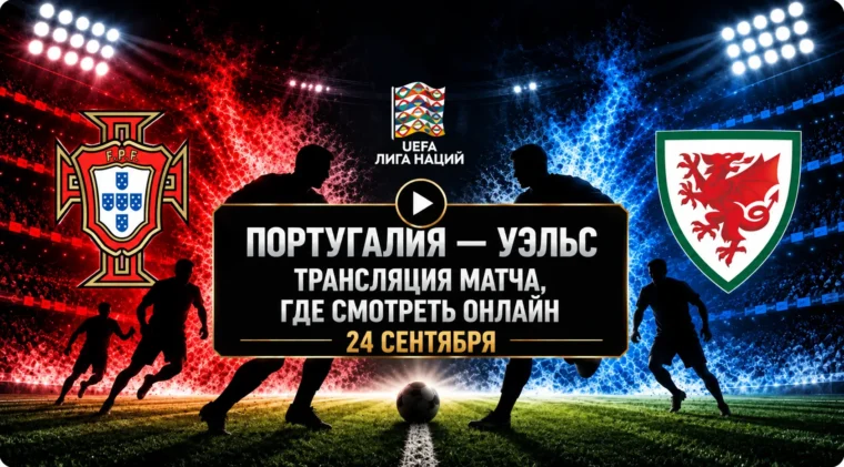 Португалия — Уэльс: где смотреть матч и во сколько начало