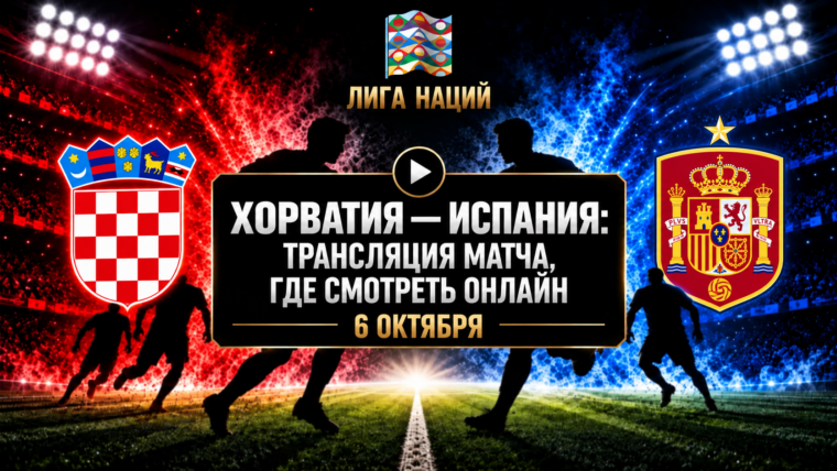 Хорватия — Испания: где смотреть матч и во сколько начало